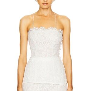 HELSA - The Forever Audrey Lace Camisole in White